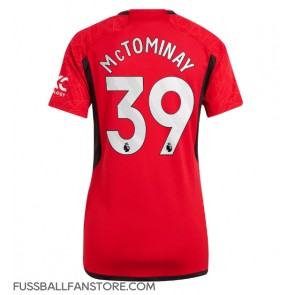 Manchester United Scott McTominay #39 Replik Heimtrikot Damen 2023-24 Kurzarm